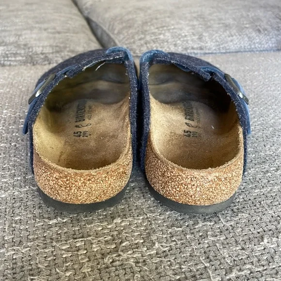 LIKE NEW BIRKENSTOCK Boston Felt/Leather Clogs! - Picture 10 of 14